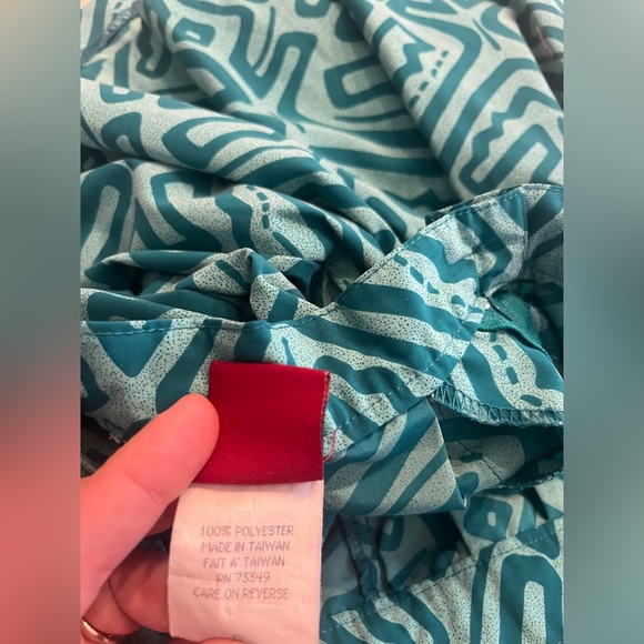 Vintage Le Coq Sportif Geometric Print Tennis Golf Skirt Sz 6 - Picture 9 of 9